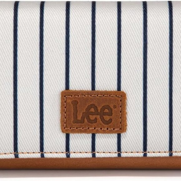 Lee Trifold Womens Wallets RFID Blocking Long Wallet Card Holder Clutch Wristlet - Picture 7 of 7